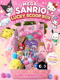 Mega Sanrio Lucky Scoops Box  ✧  LARGE - All Sanrio Characters + Rare Finds