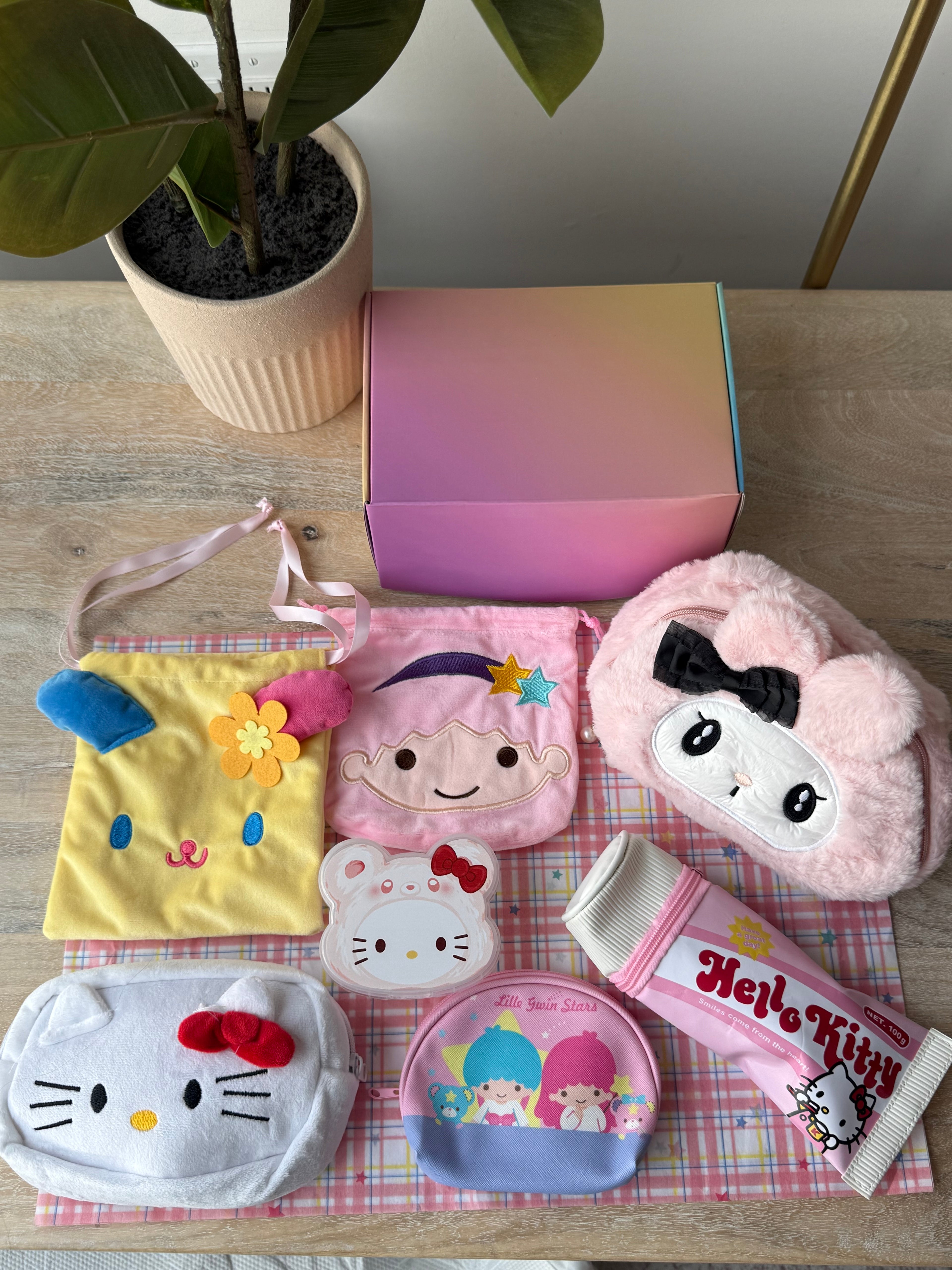 Pouch Princess Box ✧ MEDIUM + Free Gifts Inside🎀🦢