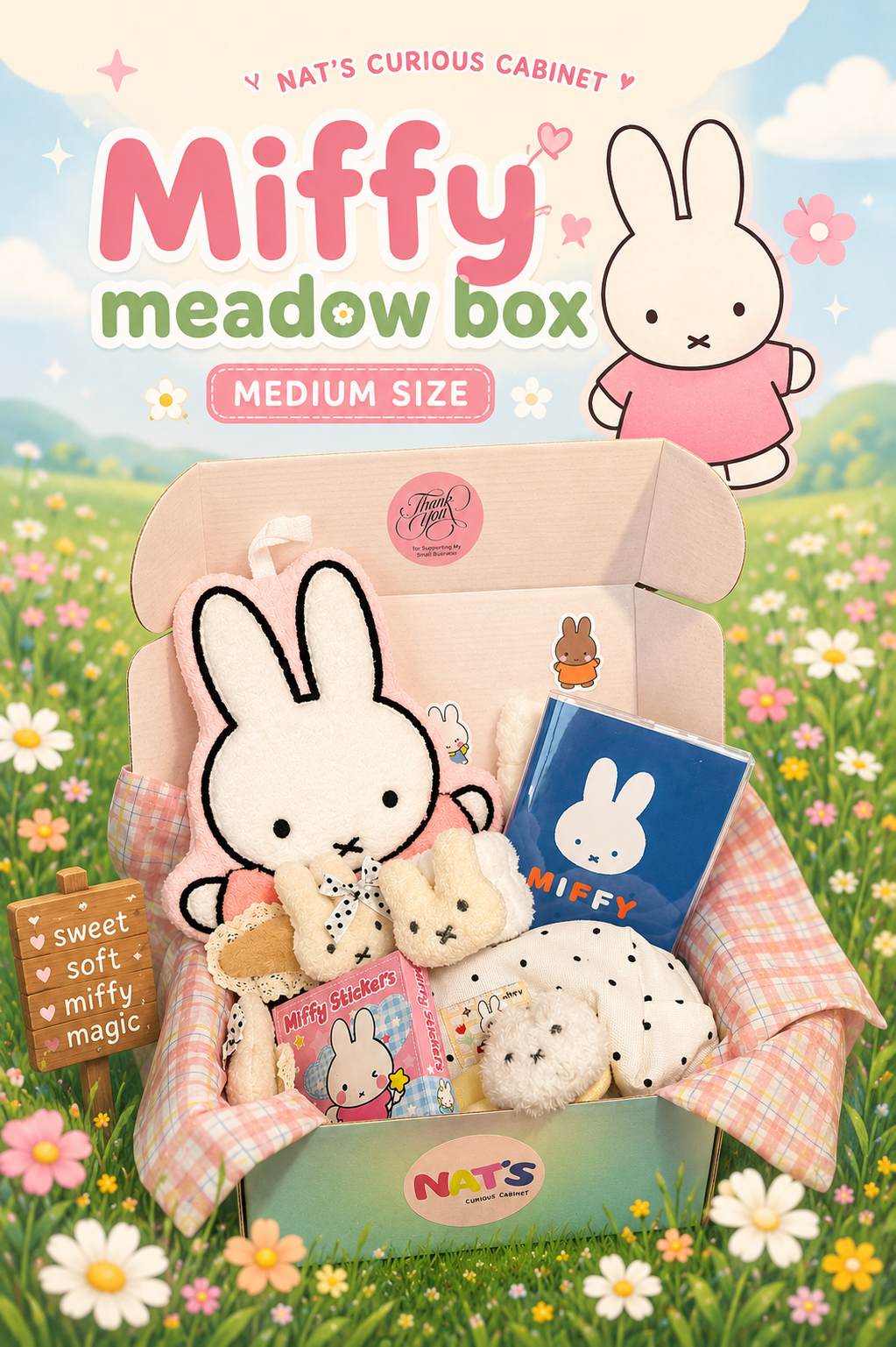 Miffy Meadow Box - Medium 💙 Miffy gift box collection