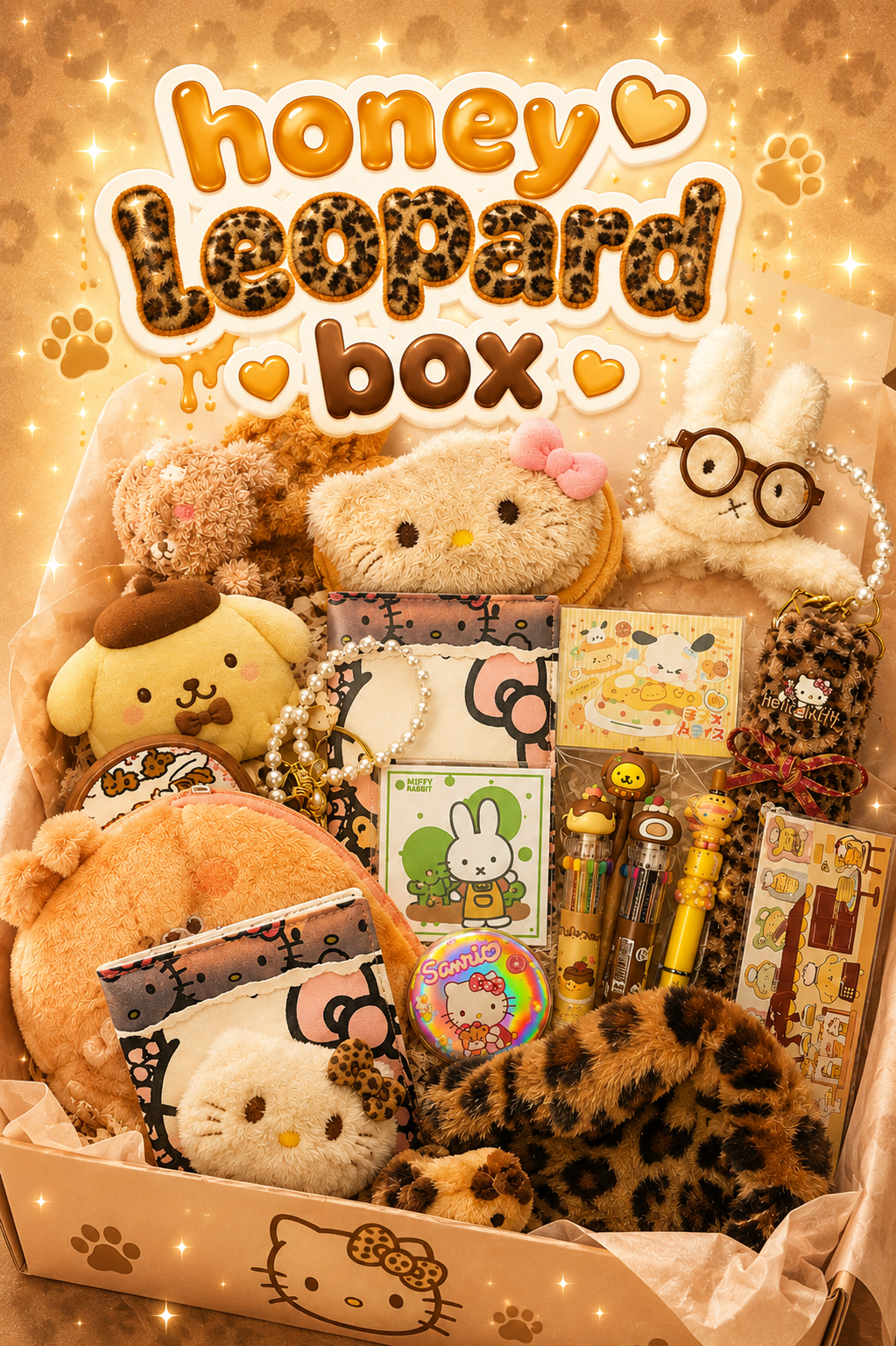 Honey Leopard Sanrio Finds ✧ MEDIUM